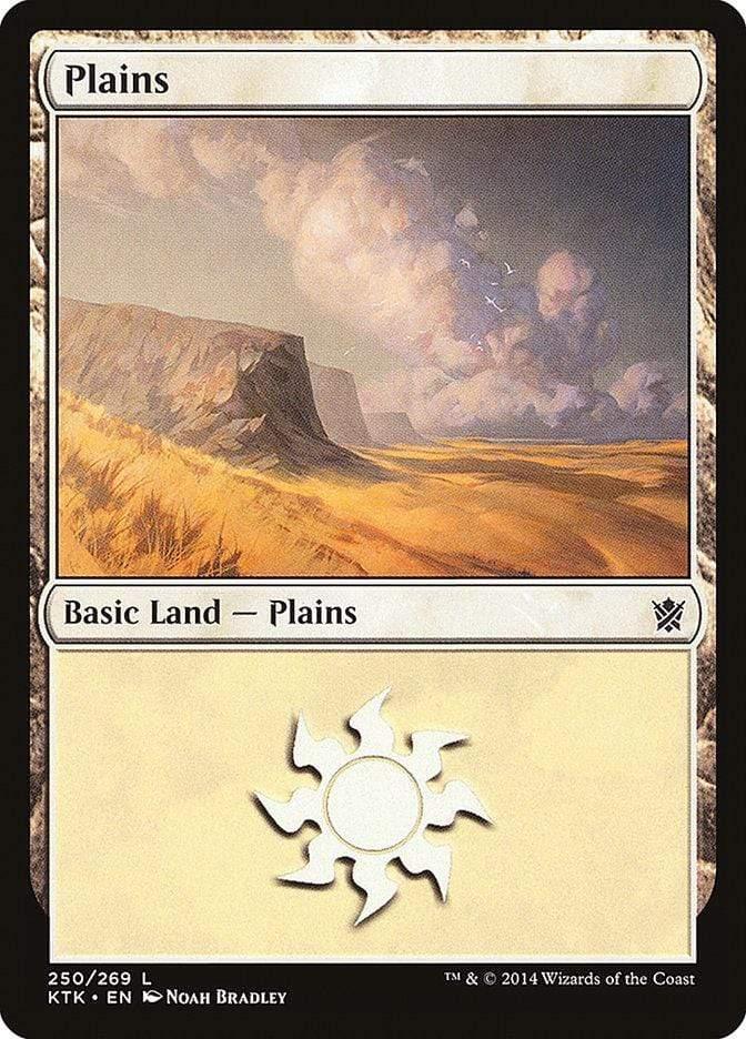 Magic: The Gathering MTG Single Plains (250) [Khans of Tarkir]