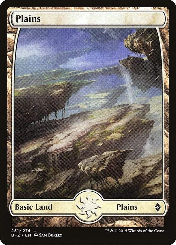 Magic: The Gathering MTG Single Plains (251) [Battle for Zendikar]