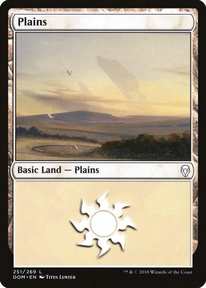 Magic: The Gathering MTG Single Plains (251) [Dominaria]