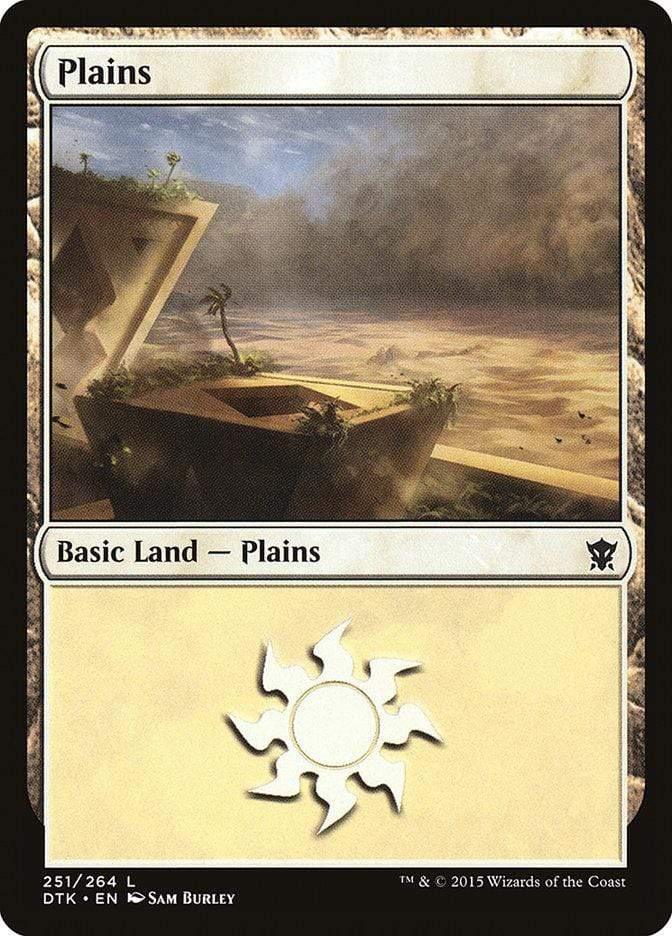 Magic: The Gathering MTG Single Plains (251) [Dragons of Tarkir]