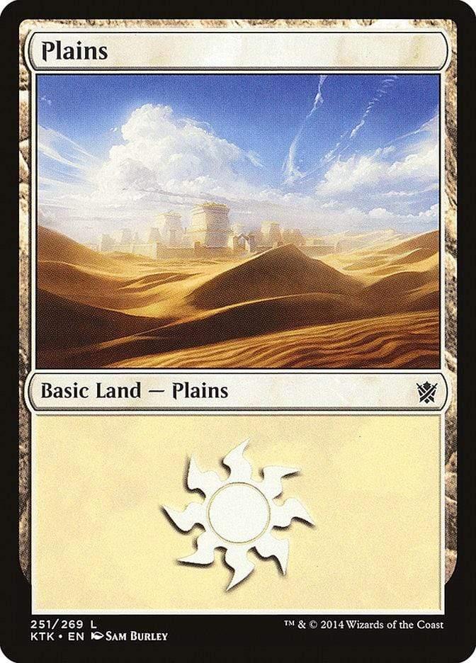 Magic: The Gathering MTG Single Plains (251) [Khans of Tarkir]