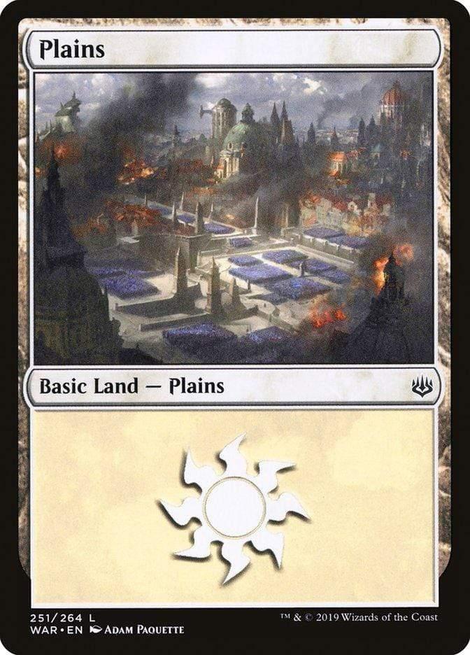 Magic: The Gathering MTG Single Plains (251) [War of the Spark]