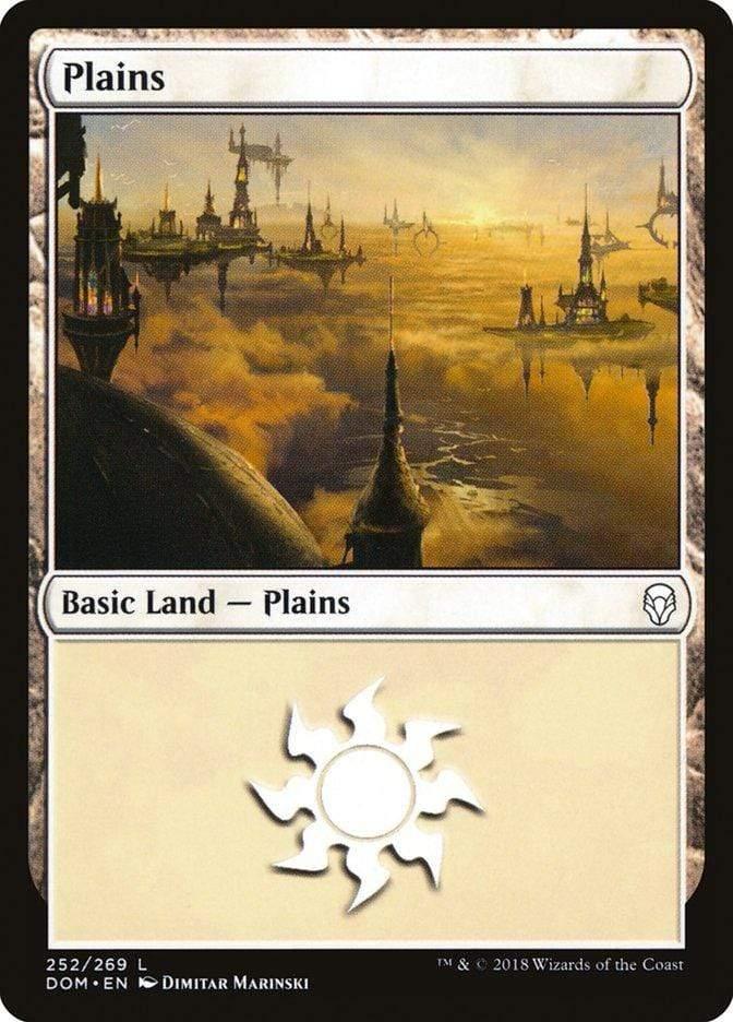 Magic: The Gathering MTG Single Plains (252) [Dominaria]