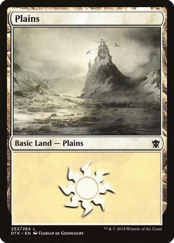 Magic: The Gathering MTG Single Plains (252) [Dragons of Tarkir]