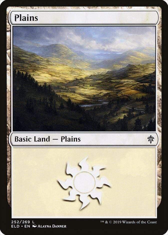 Magic: The Gathering MTG Single Plains (252) [Throne of Eldraine]