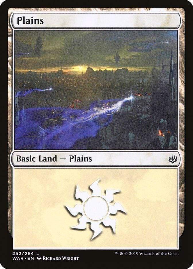 Magic: The Gathering MTG Single Plains (252) [War of the Spark]