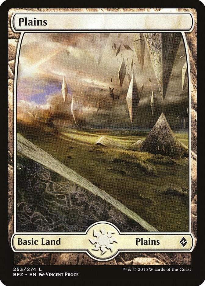Magic: The Gathering MTG Single Plains (253) [Battle for Zendikar]