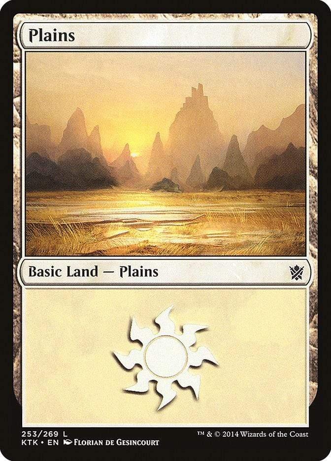Magic: The Gathering MTG Single Plains (253) [Khans of Tarkir]