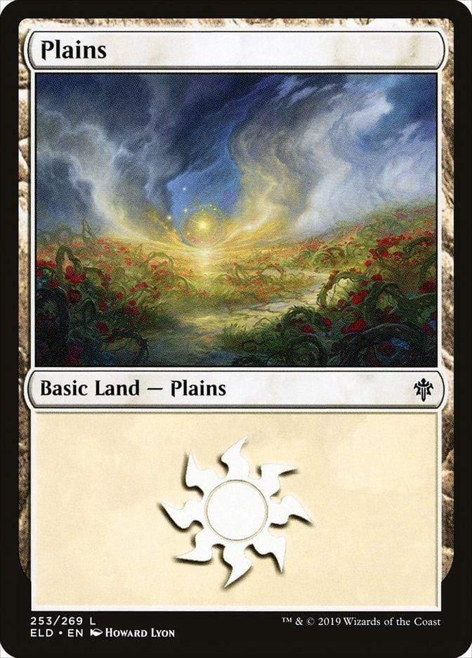 Magic: The Gathering MTG Single Plains (253) [Throne of Eldraine]