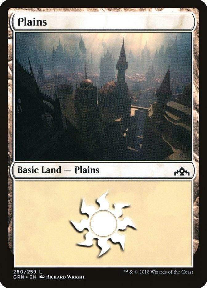 Magic: The Gathering MTG Single Plains (260) [Guilds of Ravnica]