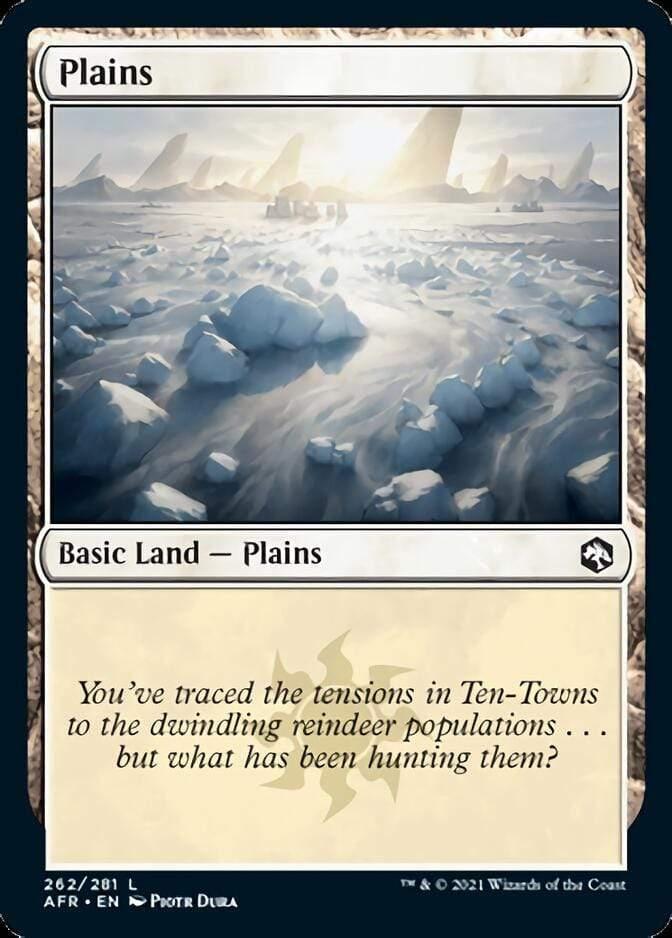 Magic: The Gathering MTG Single Plains (262) [Dungeons & Dragons: Adventures in the Forgotten Realms]