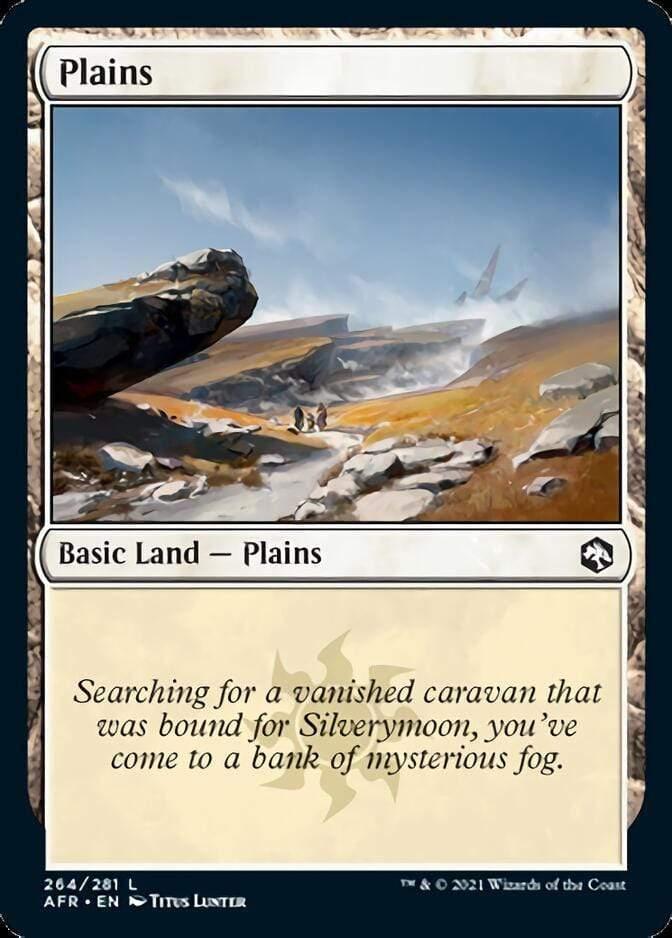 Magic: The Gathering MTG Single Plains (264) [Dungeons & Dragons: Adventures in the Forgotten Realms]