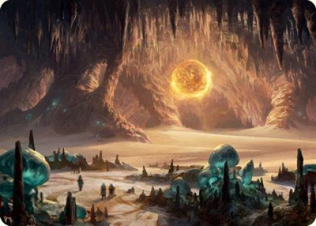 Magic: The Gathering MTG Single Plains (265) Art Card [Dungeons & Dragons: Adventures in the Forgotten Realms Art Series]