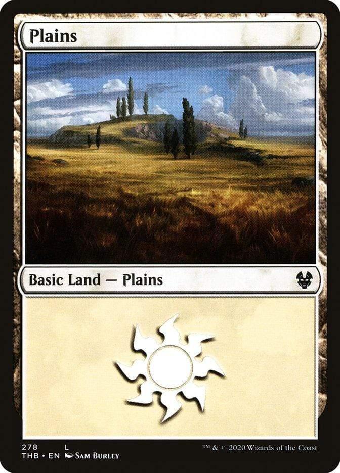 Magic: The Gathering MTG Single Plains (278) [Theros Beyond Death]
