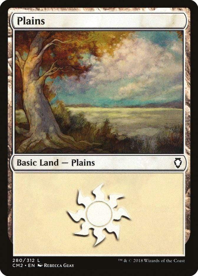 Magic: The Gathering MTG Single Plains (280) [Commander Anthology Volume II]