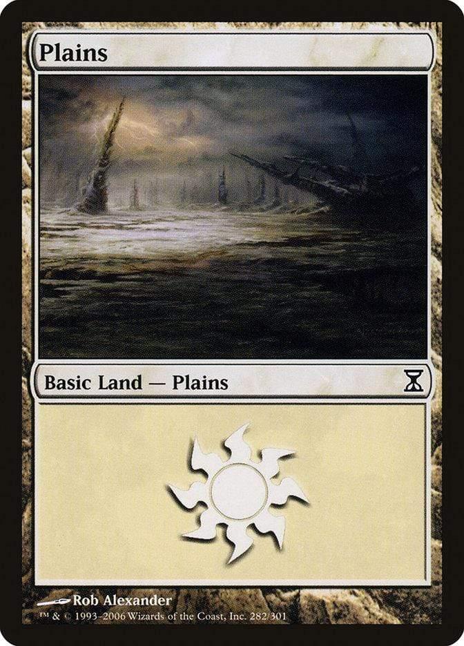 Magic: The Gathering MTG Single Plains (282) [Time Spiral]