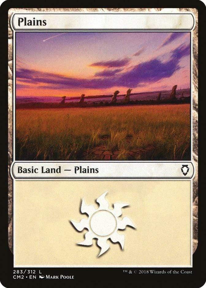 Magic: The Gathering MTG Single Plains (283) [Commander Anthology Volume II]