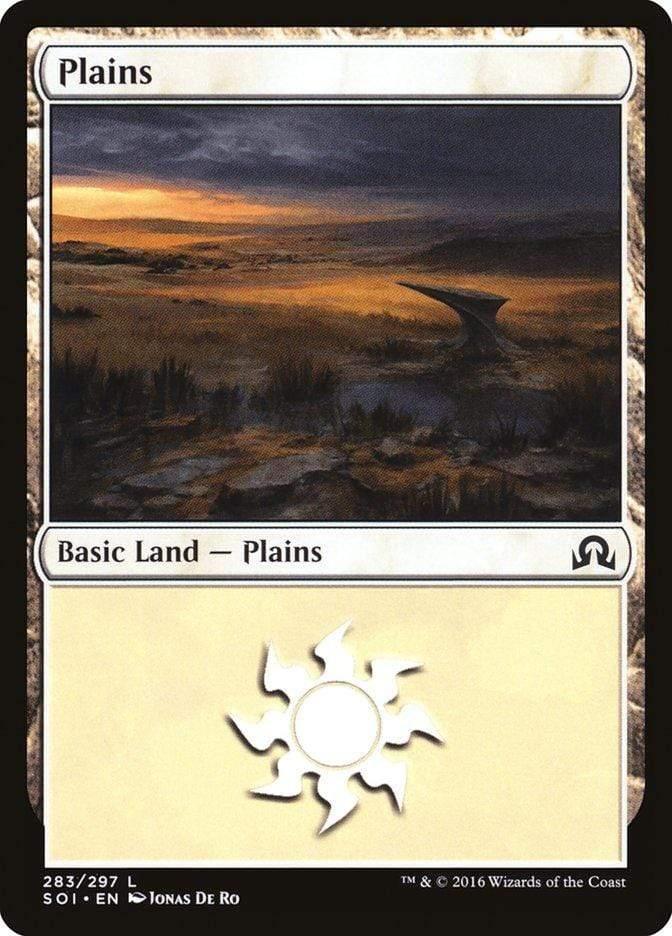 Magic: The Gathering MTG Single Plains (283) [Shadows over Innistrad]