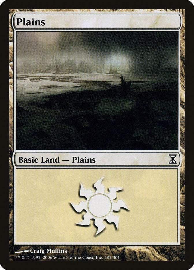 Magic: The Gathering MTG Single Plains (283) [Time Spiral]