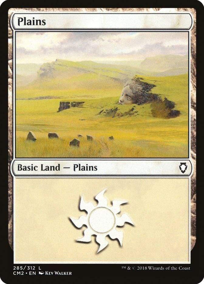 Magic: The Gathering MTG Single Plains (285) [Commander Anthology Volume II]