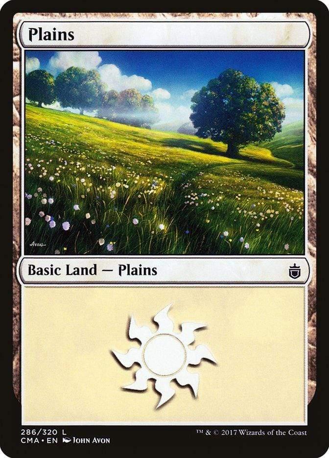 Magic: The Gathering MTG Single Plains (286) [Commander Anthology]