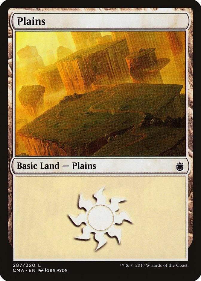 Magic: The Gathering MTG Single Plains (287) [Commander Anthology]