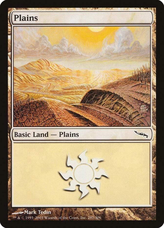 Magic: The Gathering MTG Single Plains (287) [Mirrodin]