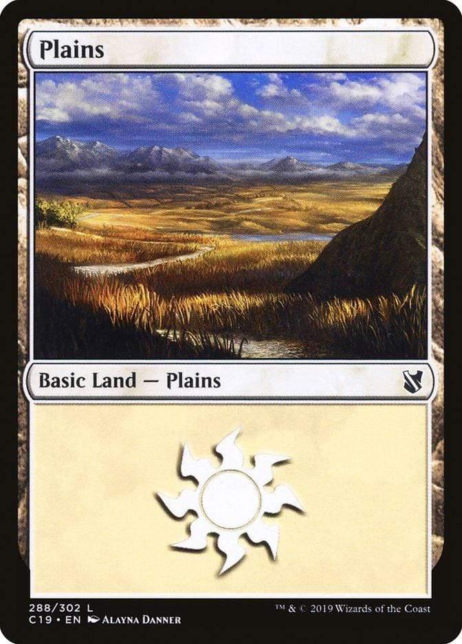 Magic: The Gathering MTG Single Plains (288) [Commander 2019]