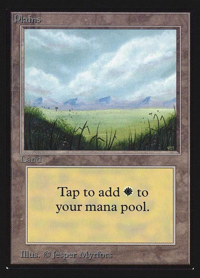 Magic: The Gathering MTG Single Plains (288) [International Collectors’ Edition]
