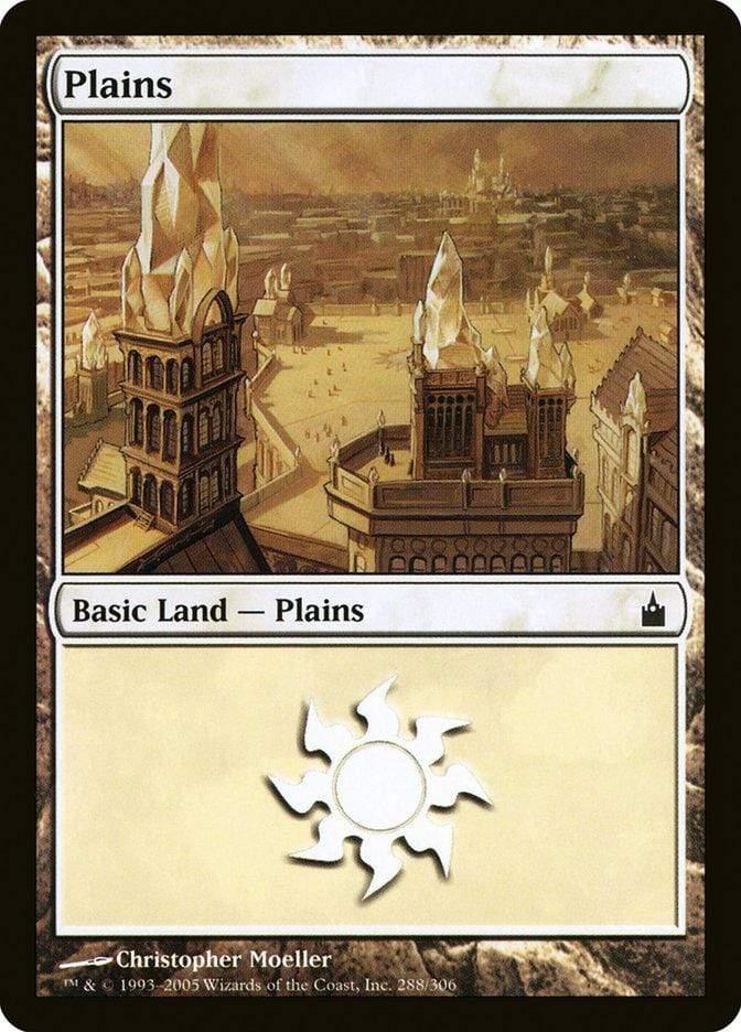 Magic: The Gathering MTG Single Plains (288) [Ravnica: City of Guilds]