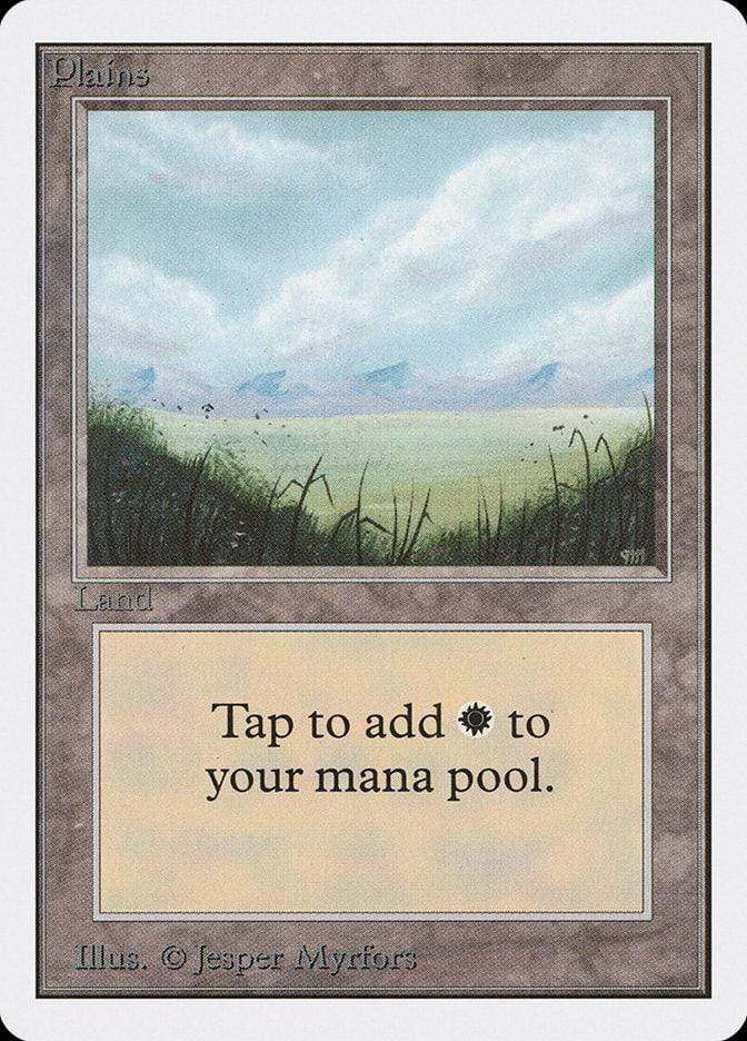 Magic: The Gathering MTG Single Plains (288) [Unlimited Edition]