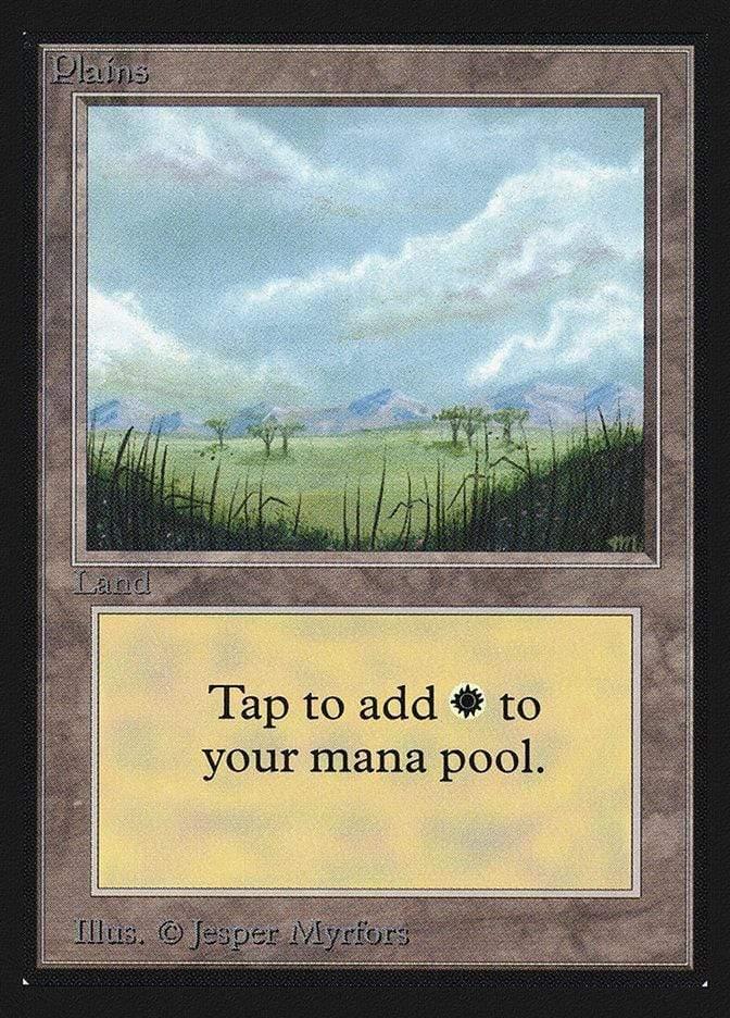 Magic: The Gathering MTG Single Plains (289) [International Collectors’ Edition]