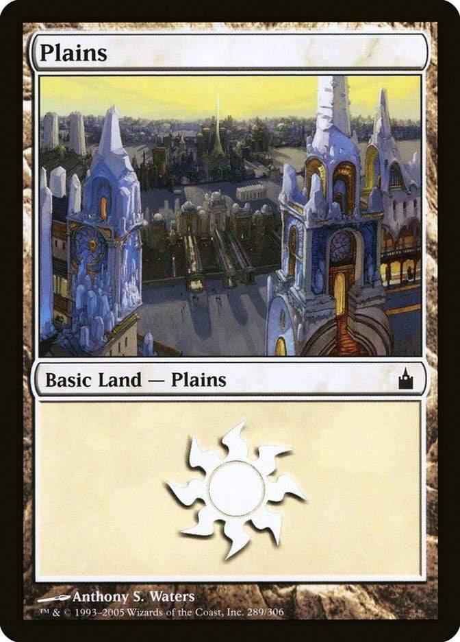 Magic: The Gathering MTG Single Plains (289) [Ravnica: City of Guilds]
