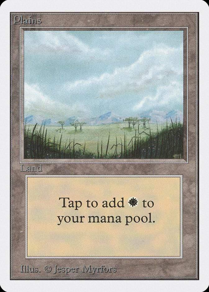 Magic: The Gathering MTG Single Plains (289) [Unlimited Edition]