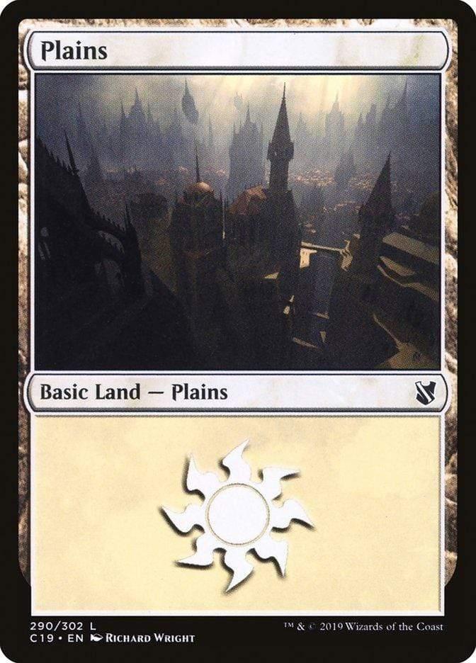 Magic: The Gathering MTG Single Plains (290) [Commander 2019]