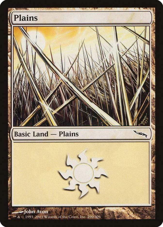 Magic: The Gathering MTG Single Plains (290) [Mirrodin]