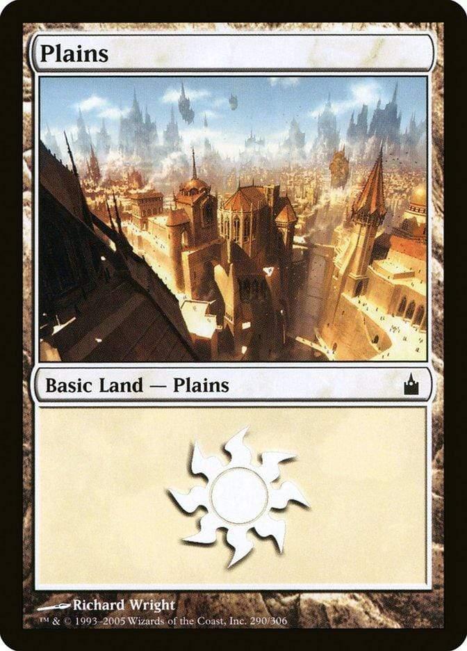 Magic: The Gathering MTG Single Plains (290) [Ravnica: City of Guilds]
