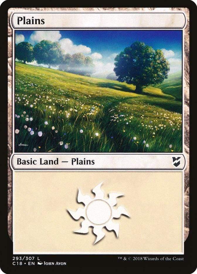 Magic: The Gathering MTG Single Plains (293) [Commander 2018]