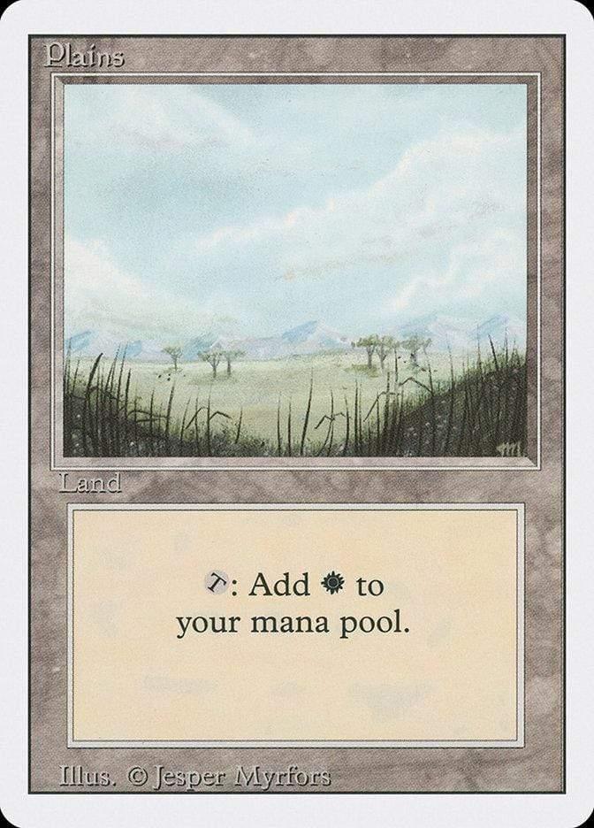 Magic: The Gathering MTG Single Plains (293) [Revised Edition]