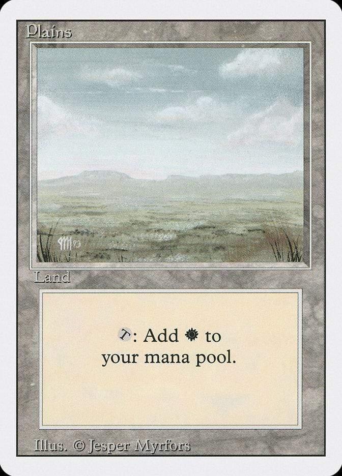 Magic: The Gathering MTG Single Plains (294) [Revised Edition]