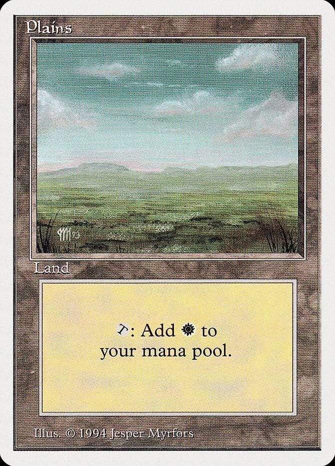 Magic: The Gathering MTG Single Plains (294) [Summer Magic / Edgar]