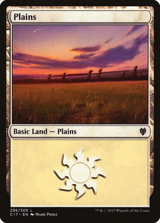Magic: The Gathering MTG Single Plains (296) [Commander 2017]