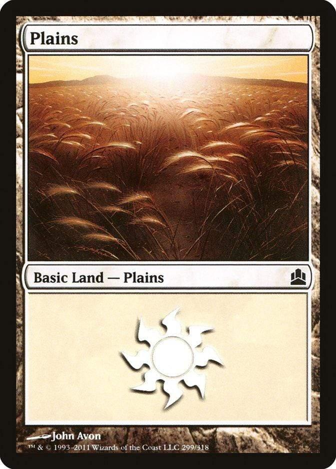 Magic: The Gathering MTG Single Plains (299) [Commander 2011]