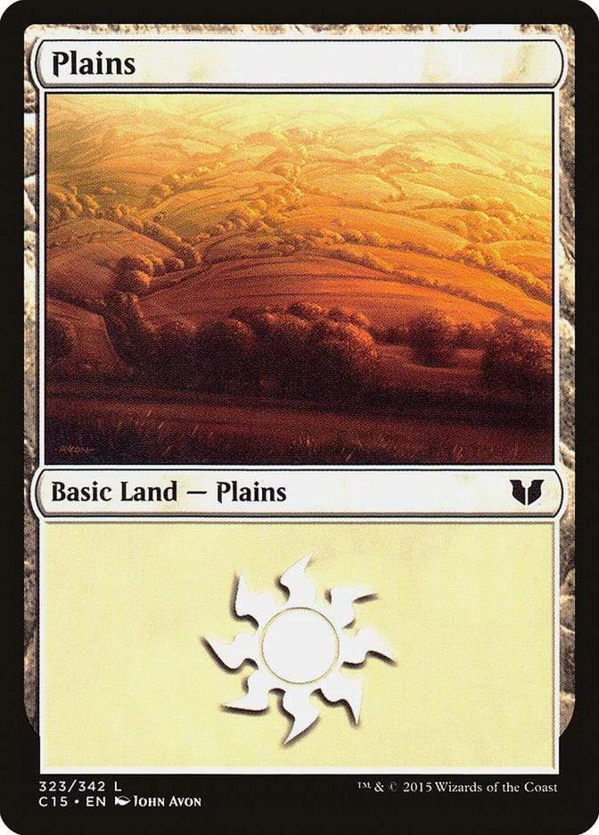 Magic: The Gathering MTG Single Plains (323) [Commander 2015]
