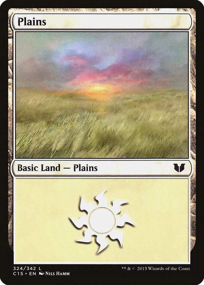 Magic: The Gathering MTG Single Plains (324) [Commander 2015]