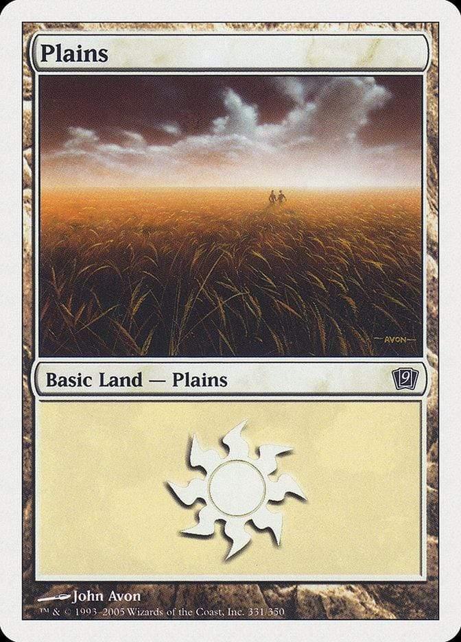 Magic: The Gathering MTG Single Plains (331) [Ninth Edition]