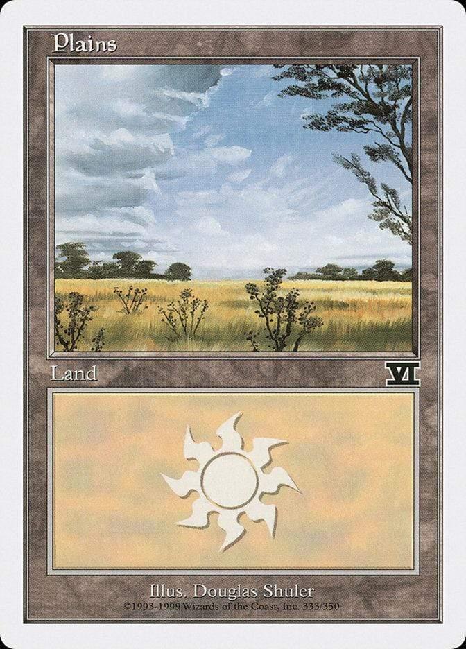 Magic: The Gathering MTG Single Plains (333) [Classic Sixth Edition]