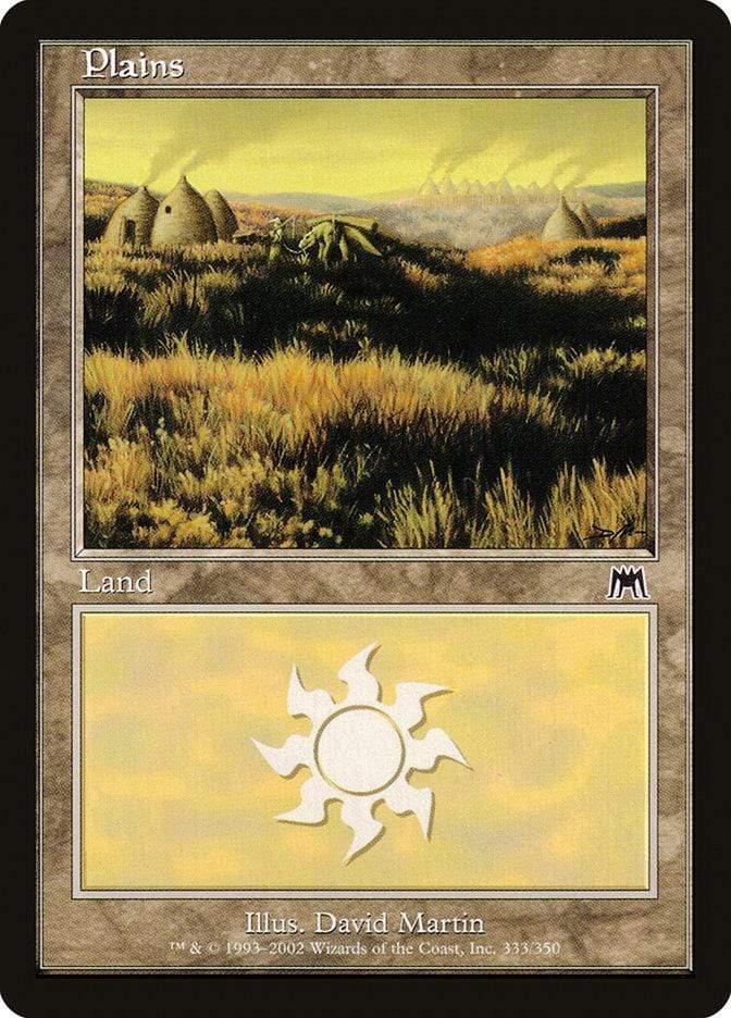 Magic: The Gathering MTG Single Plains (333) [Onslaught]