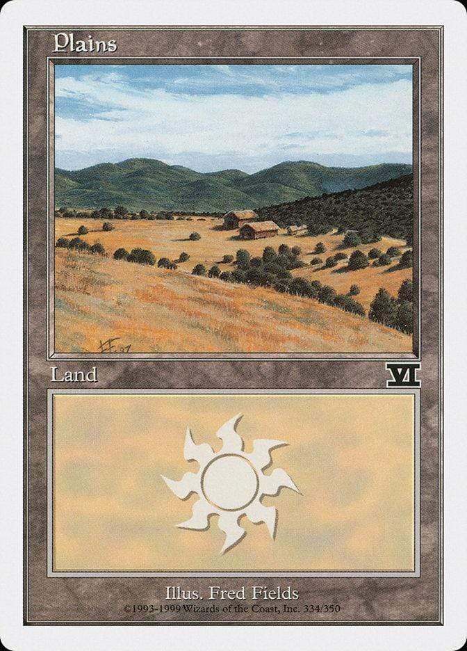 Magic: The Gathering MTG Single Plains (334) [Classic Sixth Edition]