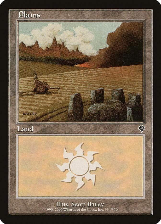 Magic: The Gathering MTG Single Plains (334) [Invasion]